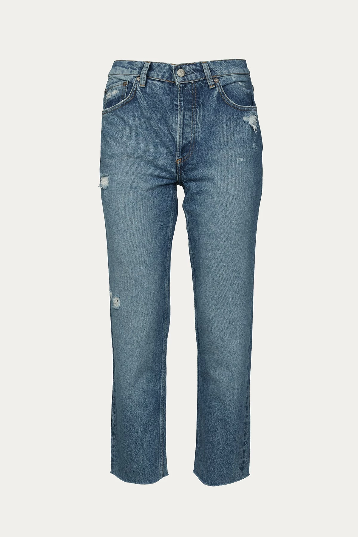 THE TOMMY CROPPED MID-RISE STRAIGHT-LEG JEANS 1 THE TOMMY CROPPED MID-RISE STRAIGHT-LEG JEANS