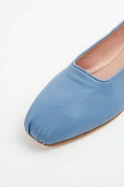 Gia Borghini ETESIA LEATHER BALLET FLAT -Varley Store TheSilenceCoInvisibleMannequinMarch30202112977