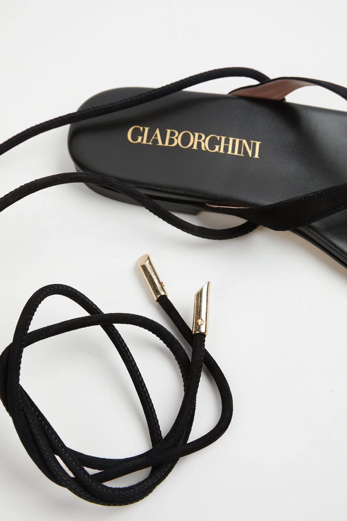 Gia Borghini LEVANTE FLAT SUEDE SANDALS 3 Gia Borghini LEVANTE FLAT SUEDE SANDALS - Image 3