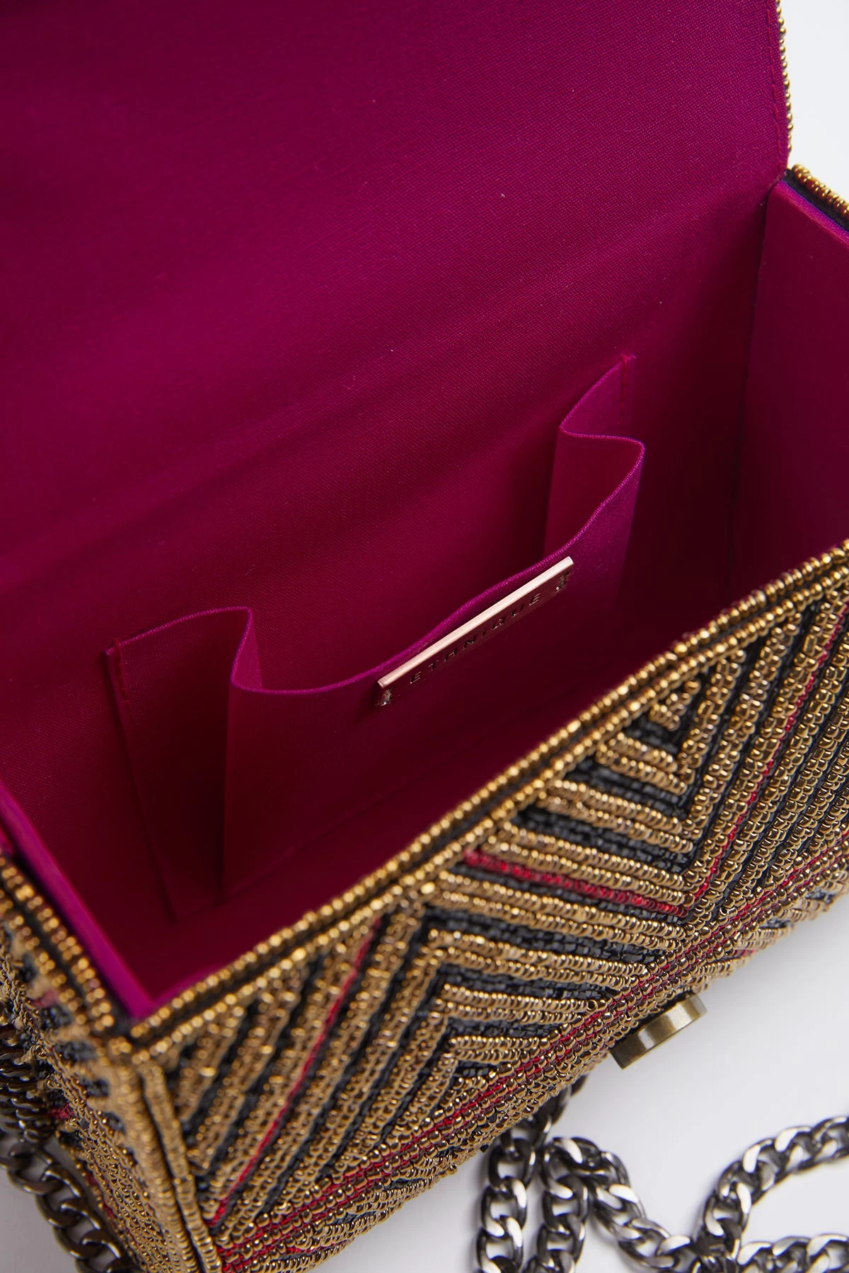 MINERVAS BEADED CROSS-BODY CLUTCH BAG 3 MINERVAS BEADED CROSS-BODY CLUTCH BAG - Image 3