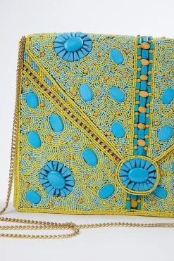VASANT HANDMADE BEADED SHOULDER CLUTCH BAG -Varley Store TheSilenceCoInvisibleMannequinMay1720220471