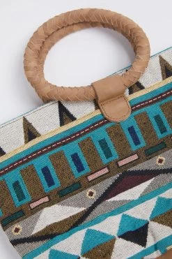 TULUM MINI HANDLOOM LEATHER TOTE -Varley Store TheSilenceCoInvisibleMannequinMay1720220509