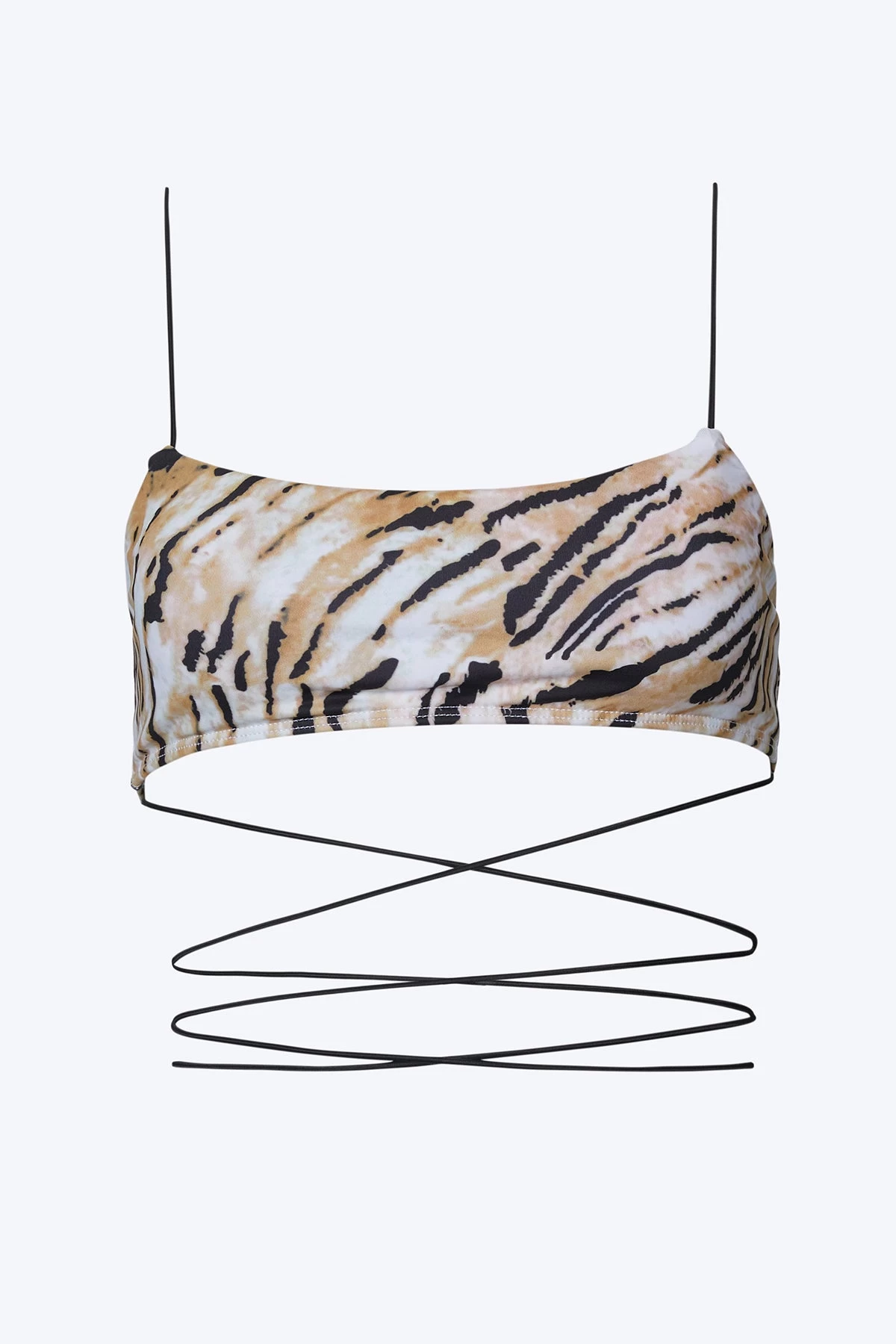 WRAP-AROUND TIGER-PRINT BIKINI SET 2 WRAP-AROUND TIGER-PRINT BIKINI SET - Image 2