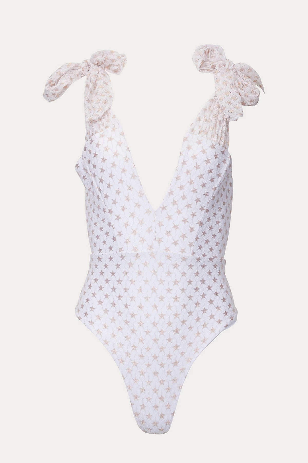 SIENNA PRINTED LACE ONE-PIECE SWIMSUIT 1 SIENNA PRINTED LACE ONE-PIECE SWIMSUIT