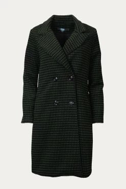 CHESTER CHECKED DOUBLE-BREASTED COAT