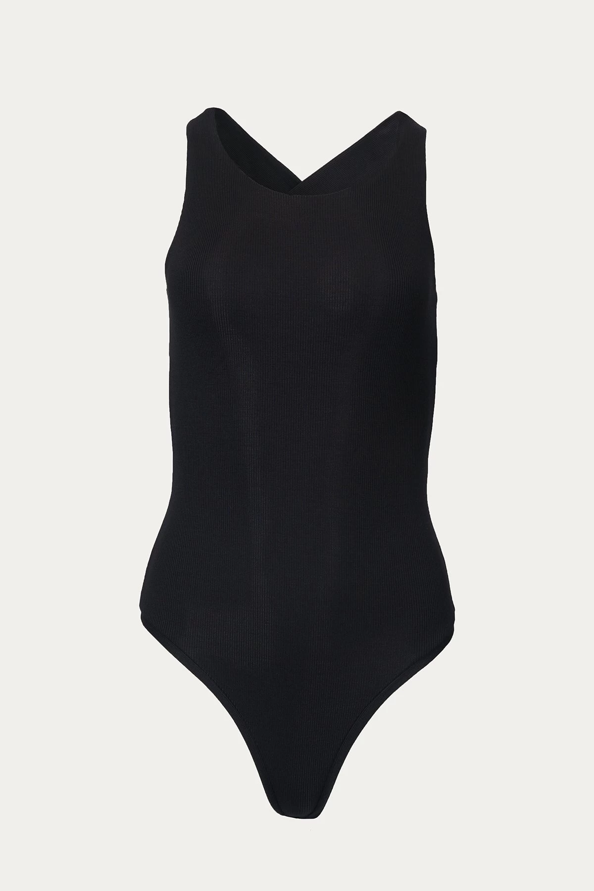 SHAYE STRETCH-MODAL JERSEY OPEN-BACK BODYSUIT 1 SHAYE STRETCH-MODAL JERSEY OPEN-BACK BODYSUIT