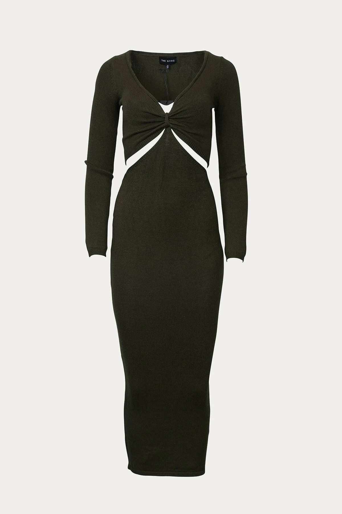 KNIT CUTOUT MAXI DRESS 1 KNIT CUTOUT MAXI DRESS