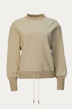 Varley EDITH RIBBED PIQUE SWEAT