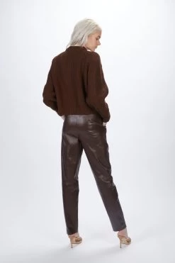 PLEATED LEATHER PANTS -Varley Store TheSilenceCoMarissaDec2020201600