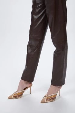 PLEATED LEATHER PANTS -Varley Store TheSilenceCoMarissaDec2020201605