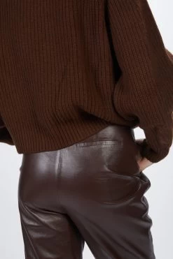 PLEATED LEATHER PANTS -Varley Store TheSilenceCoMarissaDec2020201606