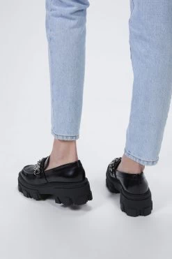 THE KOOPLES BLACK MOCCASINS -Varley Store TheSilenceCoMarissaDec2020202163