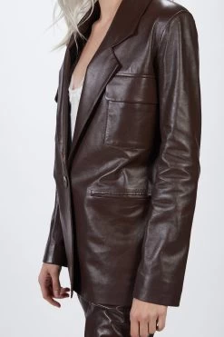 SUIT LEATHER JACKET -Varley Store TheSilenceCoMarissaDec2020202955