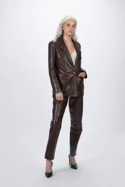 SUIT LEATHER JACKET -Varley Store TheSilenceCoMarissaDec2020202959