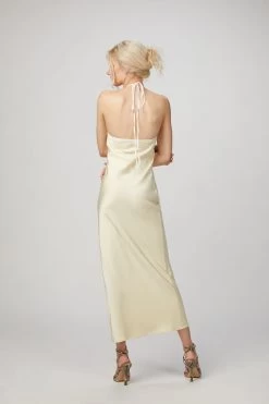 HALTER DRESS -Varley Store TheSilenceCoModelEcommOct1920202050