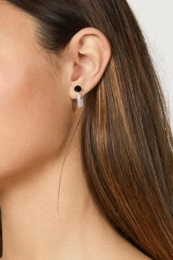 EVA GEMSTONE CHAIN WRAP EARRINGS -Varley Store TheSilenceCoOnModel2Jan2620210090