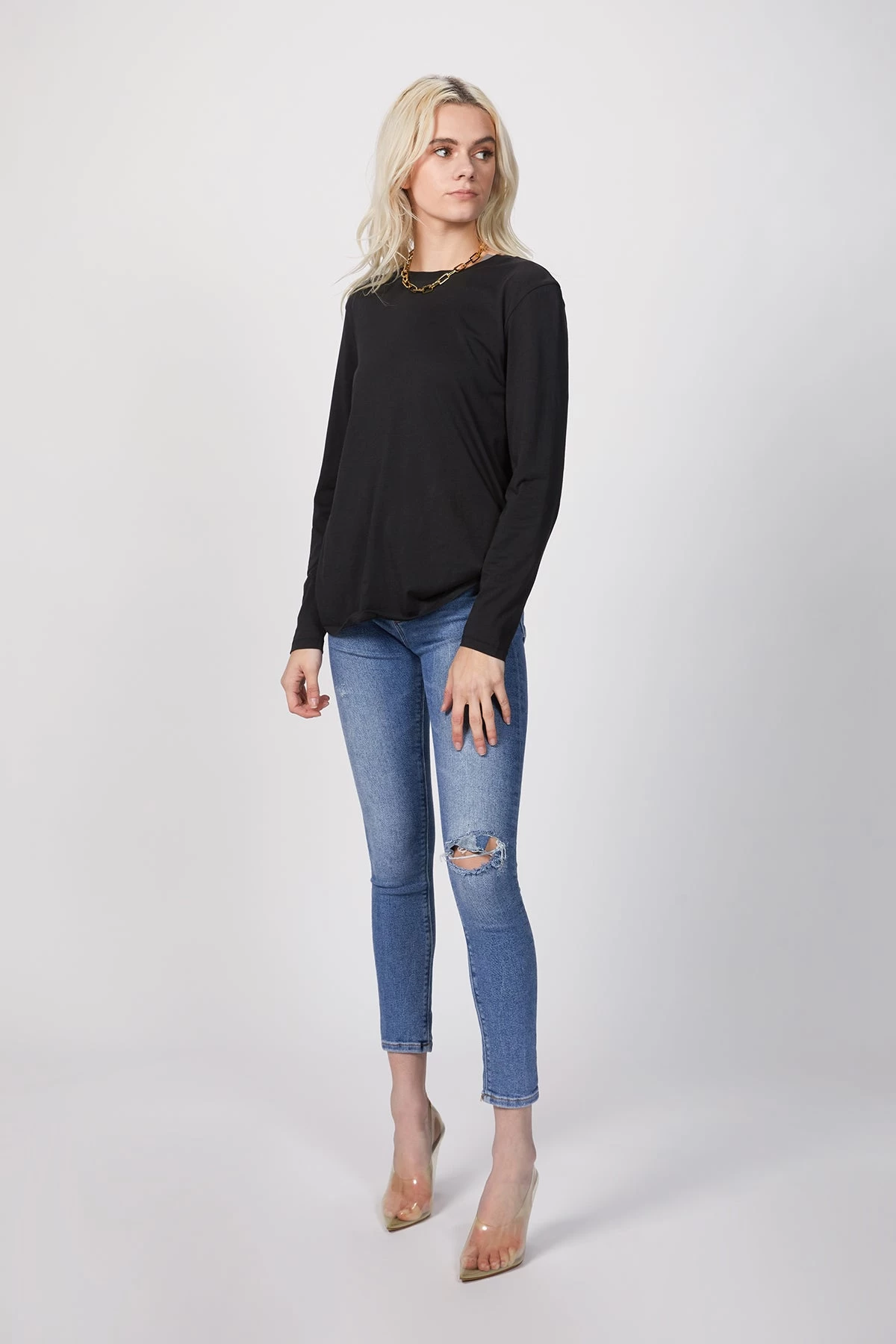 DYLAN GEMSTONE LINK NECKLACE 4 DYLAN GEMSTONE LINK NECKLACE - Image 4