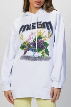 MSGM GRAPHIC PRINT HOODIE 8 MSGM GRAPHIC PRINT HOODIE -Varley Store TheSilenceCoOnModelApril1202113490
