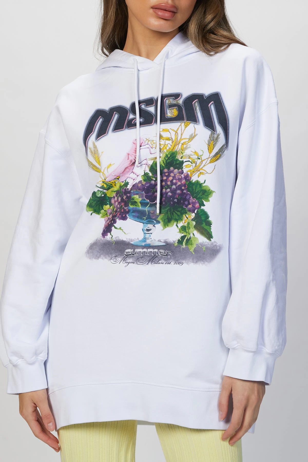 MSGM GRAPHIC PRINT HOODIE 4 MSGM GRAPHIC PRINT HOODIE - Image 4