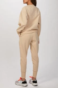 Varley EDITH RIB PIQUE SWEAT -Varley Store TheSilenceCoOnModelFeb1920217814