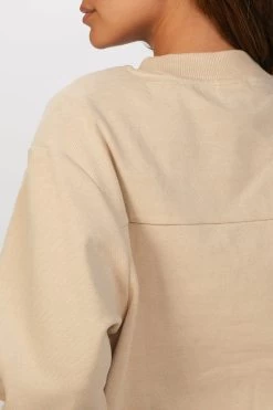 Varley EDITH RIB PIQUE SWEAT -Varley Store TheSilenceCoOnModelFeb1920217816