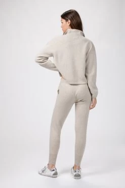 CROPPED V NECK POLO SWEATER -Varley Store TheSilenceCoOnModelJan2620210221