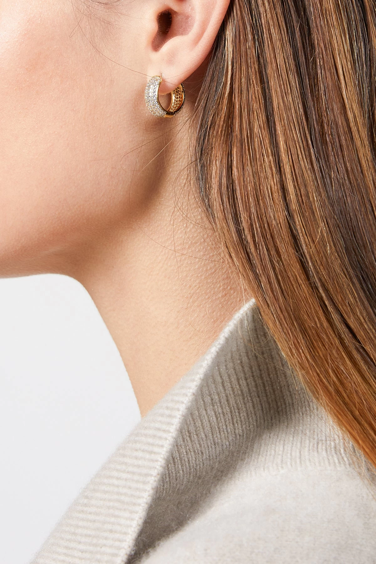 Luv AJ PAVE VERSAILLE HUGGIES 2 Luv AJ PAVE VERSAILLE HUGGIES - Image 2