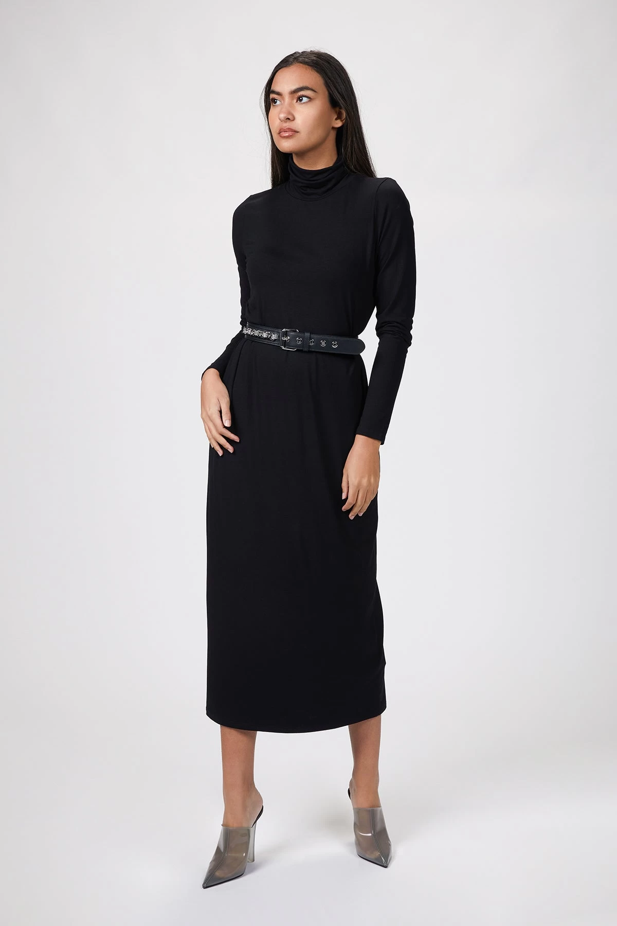 THE KOOPLES LEATHER BELT WITH CHAIN 2 THE KOOPLES LEATHER BELT WITH CHAIN - Image 2