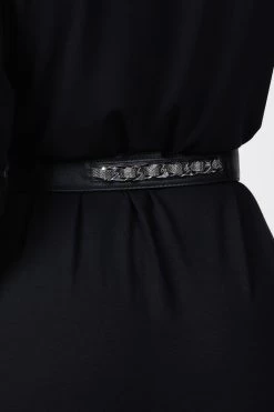THE KOOPLES LEATHER BELT WITH CHAIN 13 THE KOOPLES LEATHER BELT WITH CHAIN -Varley Store TheSilenceCoOnModelJan2620210241