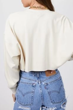 CROPPED SWEATSHIRT -Varley Store TheSilenceCoOnModelJan2620210429