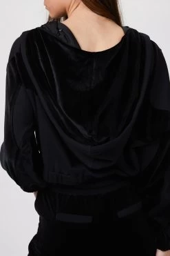 THE KOOPLES DUAL FABRIC SWEATSHIRT -Varley Store TheSilenceCoOnModelJan2620210533