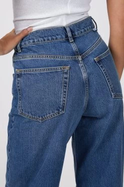 THE TOBY HIGH-RISE STRAIGHT-LEG JEANS -Varley Store TheSilenceCoOnModelJan2620210799
