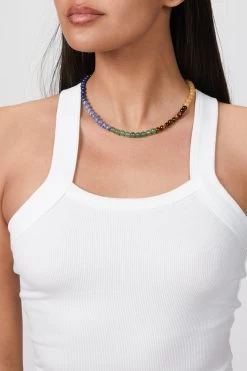 ELLIANA NECKLACE 10 ELLIANA NECKLACE -Varley Store TheSilenceCoOnModelJan2620211370