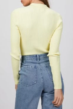 CYNDIE KNIT BODYSUIT -Varley Store TheSilenceCoOnModelMarch28202111562