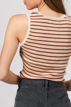 STRIPED RIBBED TANK 9 STRIPED RIBBED TANK -Varley Store TheSilenceCoOnModelMarch28202111790