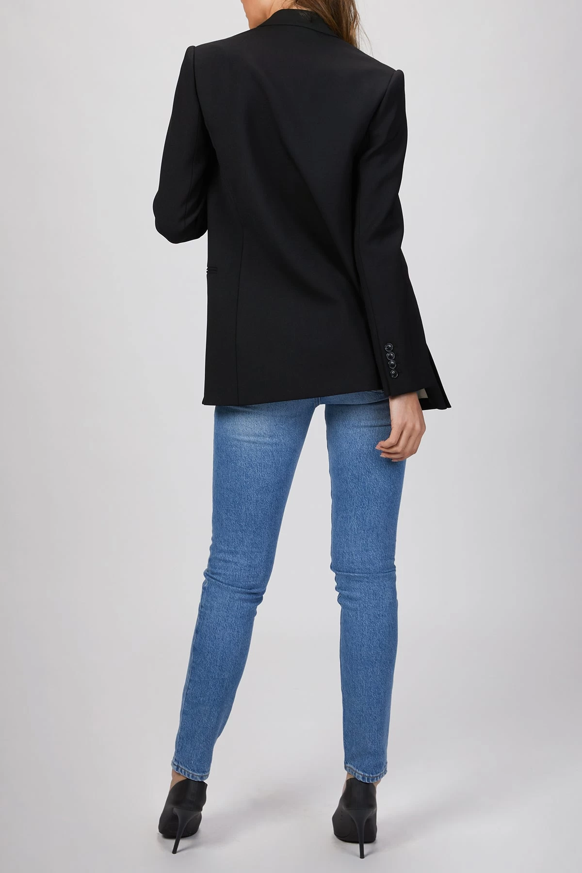 DOUBLE BREASTED CAVALRY TWILL BLAZER 3 DOUBLE BREASTED CAVALRY TWILL BLAZER - Image 3