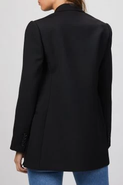 DOUBLE BREASTED CAVALRY TWILL BLAZER 9 DOUBLE BREASTED CAVALRY TWILL BLAZER -Varley Store TheSilenceCoOnModelMarch28202111905