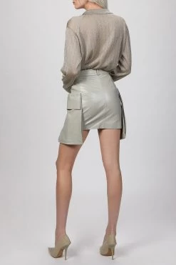 MINI CARGO LEATHER SKIRT 7 MINI CARGO LEATHER SKIRT -Varley Store TheSilenceCoOnModelMarch28202112415