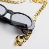 CAROLINE BK SUNGLASSES WITH CHAIN