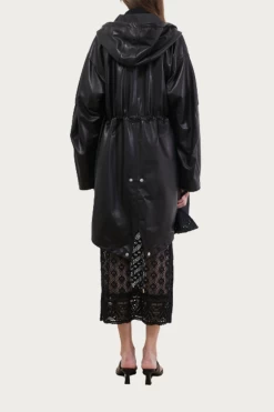 HOODED LAMBSKIN LEATHER COAT -Varley Store mediumgreyswatch2 85ccd289 57ca 460e b9af cdbab55a116d