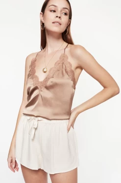 JILLIAN LINEN SHORT -Varley Store mediumgreyswatch4 6b7be3bf 448c 40fd 843e d1d6c9e53e91