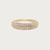 Luv AJ PAVE TUBE RING