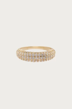 Luv AJ PAVE TUBE RING