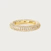 Luv AJ PAVE AMALFI RING