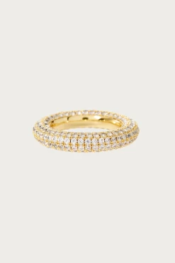 Luv AJ PAVE AMALFI RING