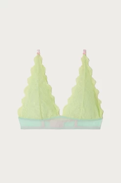 DORA LARSEN EMELIE LACE HIGH APEX BRALETTE