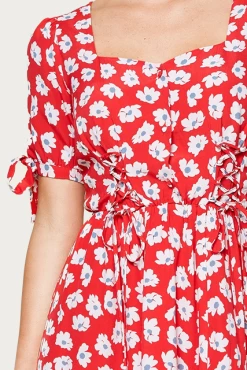 GOOD GRACE FLORAL-PRINT MODAL-BLEND MINI DRESS -Varley Store q2 00cc2c42 857e 491b 96a3 8e047e1c2c8b