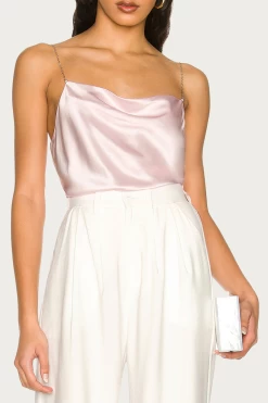 BUSY HEART COWL-NECK SILK-BLEND CAMISOLE -Varley Store q2 054a9b01 3eed 4ba5 924a 46e447b43535