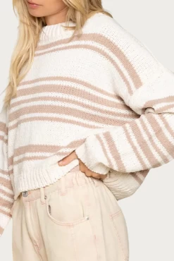SLOUCHY CHENILLE STRIPED SWEATER -Varley Store q2 1a782959 42ff 45e0 985e 7316acc40129