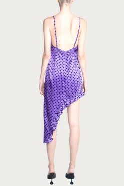 NEBULA ASYMMETRIC RUFFLED SILK DRESS -Varley Store q2 1e75c4a8 7fe4 4d73 b8b7 016c93e3ea5d